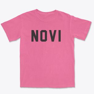 Novi Michigan Classic Block Premium Heavyweight T-shirt