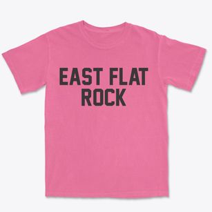 East Flat Rock North Carolina Classic Block Premium Heavyweight T-shirt