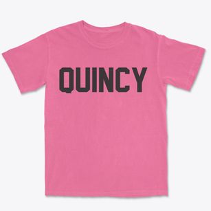 Quincy Illinois Classic Block Premium Heavyweight T-shirt