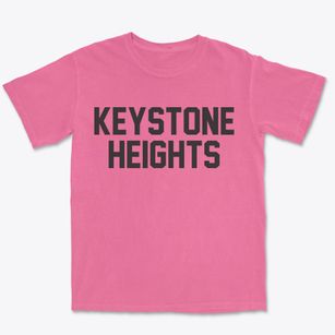 Keystone Heights Florida Classic Block Premium Heavyweight T-shirt