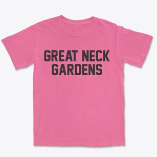 Great Neck Gardens New York Classic Block Premium Heavyweight T-shirt