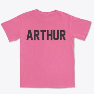 Arthur Nebraska Classic Block Premium Heavyweight T-shirt