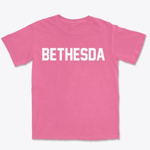 Bethesda Maryland Classic Block Premium Heavyweight T-shirt