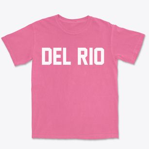 Del Rio Texas Classic Block Premium Heavyweight T-shirt