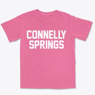 Connelly Springs North Carolina Classic Block Premium Heavyweight T-shirt