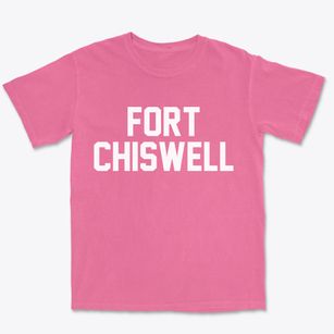Fort Chiswell Virginia Classic Block Premium Heavyweight T-shirt