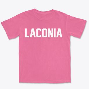 Laconia New Hampshire Classic Block Premium Heavyweight T-shirt