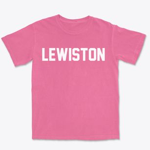 Lewiston New York Classic Block Premium Heavyweight T-shirt