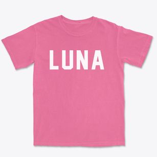 Luna New Mexico Classic Block Premium Heavyweight T-shirt
