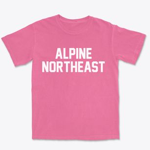 Alpine Northeast Wyoming Classic Block Premium Heavyweight T-shirt