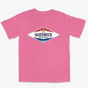 Hardwick Massachusetts Diamond Star Premium Heavyweight T-shirt