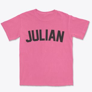 Julian California Classic Curve Premium Heavyweight T-shirt