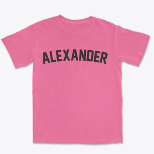 Alexander Maine Classic Curve Premium Heavyweight T-shirt