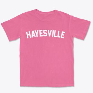 Hayesville Ohio Classic Curve Premium Heavyweight T-shirt