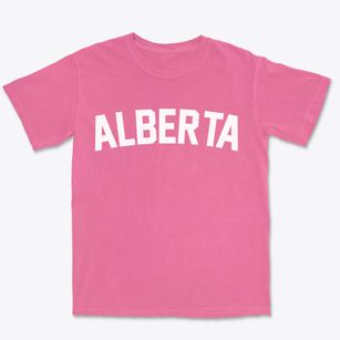 Alberta Minnesota Classic Curve Premium Heavyweight T-shirt