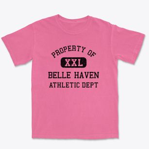 Belle Haven Virginia Athletic Dept Premium Heavyweight T-shirt