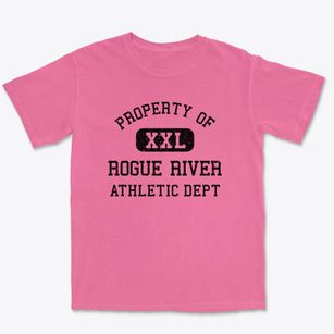 Rogue River Oregon Athletic Dept Premium Heavyweight T-shirt