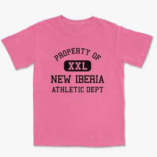 New Iberia Louisiana Athletic Dept Premium Heavyweight T-shirt