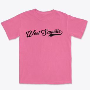 West Sayville New York Vintage Team Premium Heavyweight T-shirt