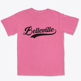 Belleville Michigan Vintage Team Premium Heavyweight T-shirt