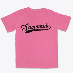 Savannah Georgia Vintage Team Premium Heavyweight T-shirt