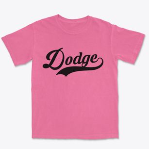 Dodge North Dakota Vintage Team Premium Heavyweight T-shirt