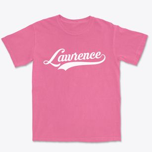 Lawrence Kansas Vintage Team Premium Heavyweight T-shirt