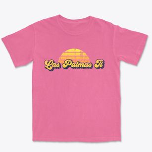 Las Palmas Ii Texas Sublime Sunset Premium Heavyweight T-shirt