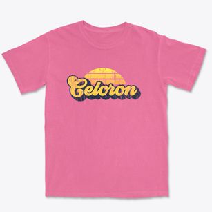 Celoron New York Sublime Sunset Premium Heavyweight T-shirt