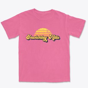 Sewickley Hills Pennsylvania Sublime Sunset Premium Heavyweight T-shirt