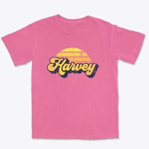 Harvey Louisiana Sublime Sunset Premium Heavyweight T-shirt