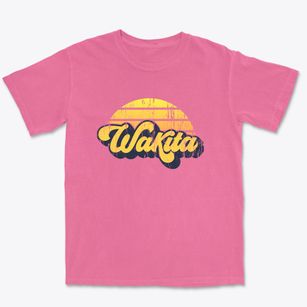 Wakita Oklahoma Sublime Sunset Premium Heavyweight T-shirt