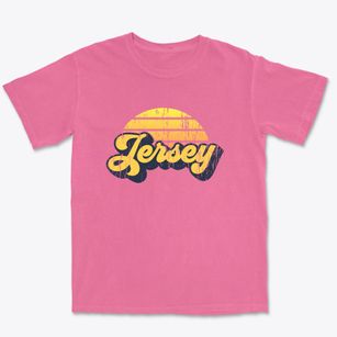 Jersey Georgia Sublime Sunset Premium Heavyweight T-shirt