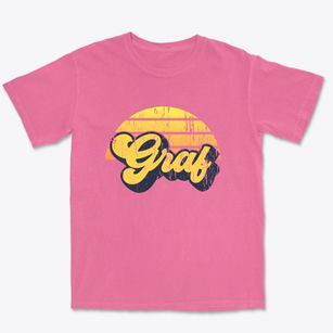 Graf Iowa Sublime Sunset Premium Heavyweight T-shirt