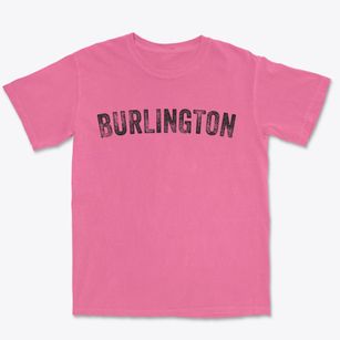 Burlington Kansas Timeless Retro Premium Heavyweight T-shirt
