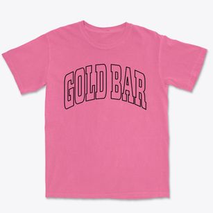 Gold Bar Washington Trendy Block Premium Heavyweight T-shirt