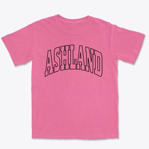 Ashland New Hampshire Trendy Block Premium Heavyweight T-shirt