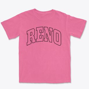 Reno Ohio Trendy Block Premium Heavyweight T-shirt
