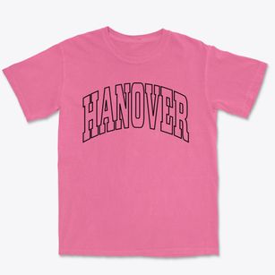 Hanover Wisconsin Trendy Block Premium Heavyweight T-shirt