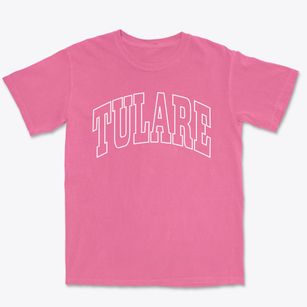 Tulare California Trendy Block Premium Heavyweight T-shirt