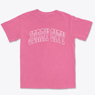 Jerry City Ohio Trendy Block Premium Heavyweight T-shirt