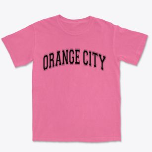 Orange City Iowa Varsity Premium Heavyweight T-shirt