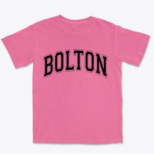 Bolton Massachusetts Varsity Premium Heavyweight T-shirt