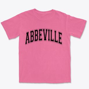 Abbeville Mississippi Varsity Premium Heavyweight T-shirt
