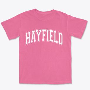 Hayfield Minnesota Varsity Premium Heavyweight T-shirt