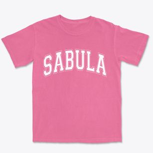 Sabula Iowa Varsity Premium Heavyweight T-shirt