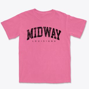 Midway Louisiana Urban Vibe Premium Heavyweight T-shirt