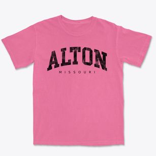 Alton Missouri Urban Vibe Premium Heavyweight T-shirt