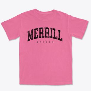 Merrill Oregon Urban Vibe Premium Heavyweight T-shirt