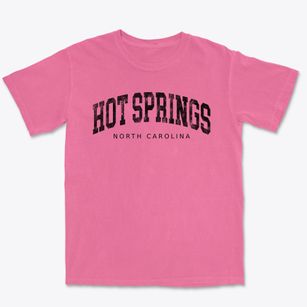 Hot Springs North Carolina Urban Vibe Premium Heavyweight T-shirt